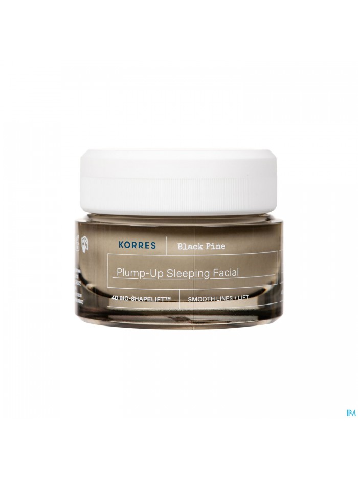 Korres Kf Zwarte Den 4d Lift Cr Gezicht Nacht 40ml