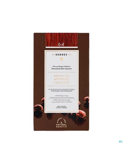 Korres Kh Arg.olie Haarkl.high Perf.cop.darkbl.6.4