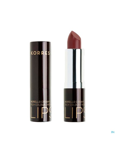 Korres Km Morello Creamy Lipstick 34 Mocha Brown