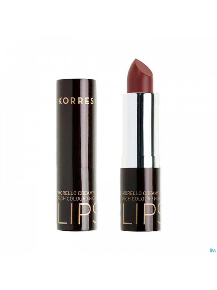 Korres Km Lipstick Morello 34 Mocha Brown