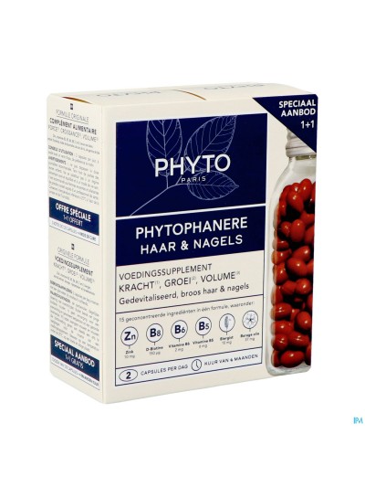 Phytophanere Cheveux & Ongles Caps 2x120