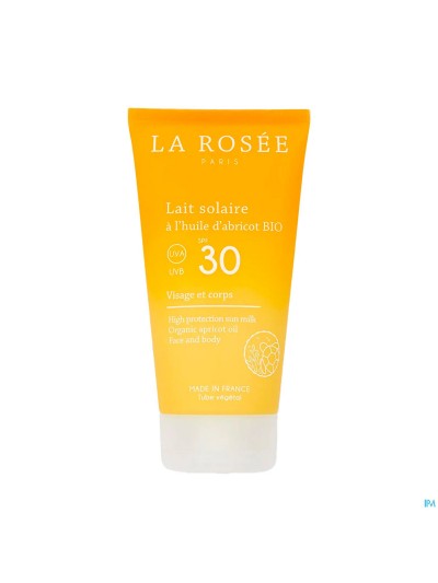 La Rosee Zonnemelk Bio Abrikozenolie Ip30 150ml