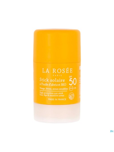 La Rosee Stick Solaire Huile Abricot Bio Ip50 15ml