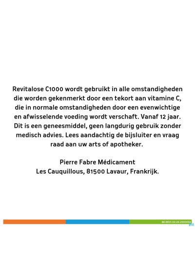 Revitalose vit c-1000 14x2 amp