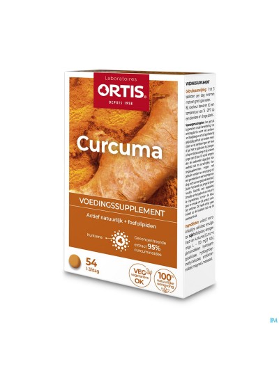 Ortis - curcuma 54 comp