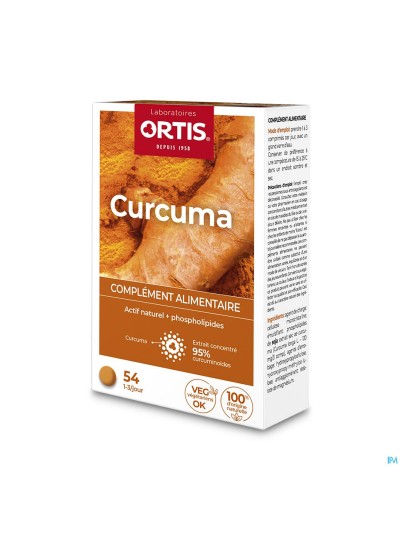 Ortis - curcuma 54 comp