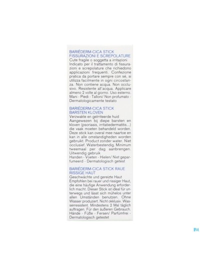 Uriage Bariederm Fissures-crevasses Stick 22g