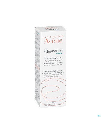 Avene Cleanance Hydra Creme Verzachtend Nf 40ml
