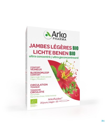 Arkofluide Jambes Legeres Bio Nf Amp 20