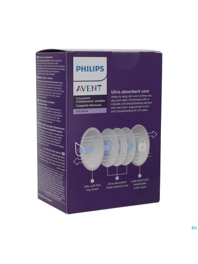 Philips Avent Coussinets Jour/nuit 24 Scf254/24