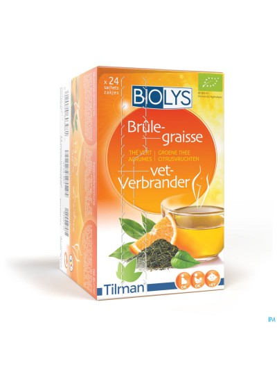 Biolys Groene Thee Citroenvruchten Sach 24