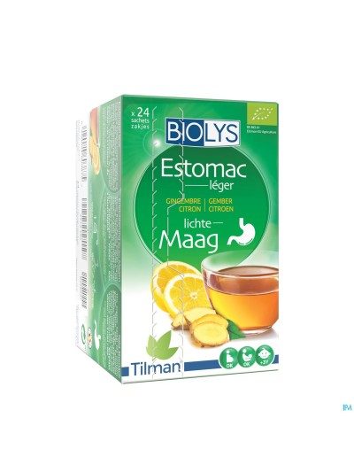 Biolys Gingembre Citron Sach 24