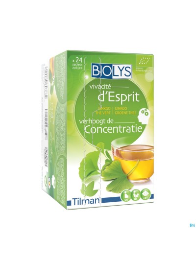 Biolys Ginkgo The Vert Sach 24