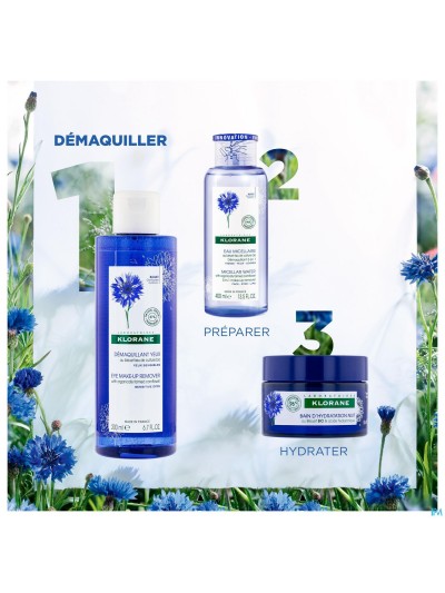 Klorane Korenbloem Demaquill. Ogen 100ml