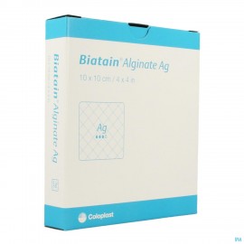 Biatain Alginate Ag Ster 10cmx10cm 10 3760