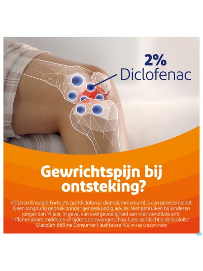 Voltaren Emulgel Forte 2 % Gel 100g New