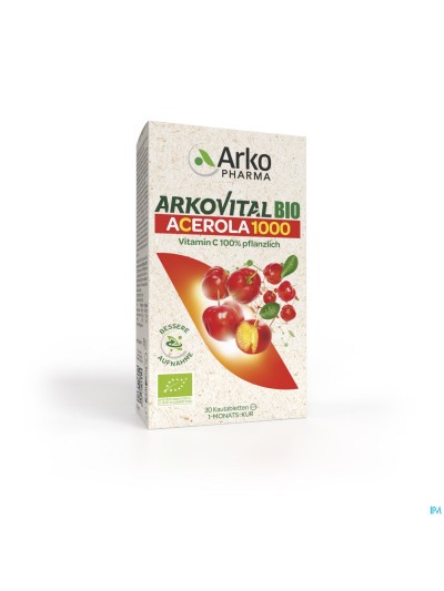 Arkovital Acerola 1000 Bio Kauwtabl 30