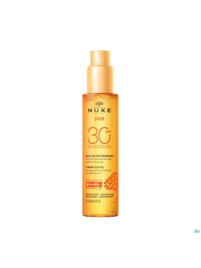 Nuxe Sun Huile Solaire Or Spf30 150ml