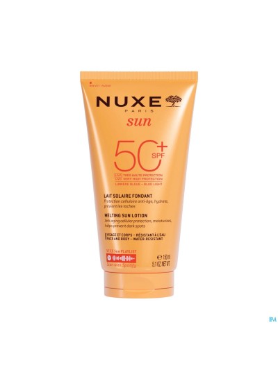 Nuxe Sun Lait Solaire Fondant Spf50+ 150ml