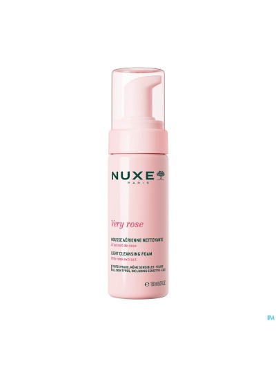 Nuxe Very Rose Mousse Aerienne Nettoyante 150ml Nf