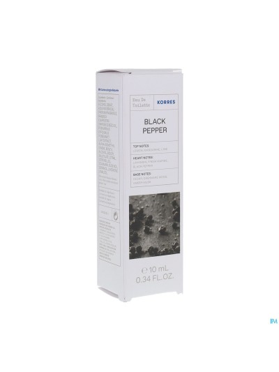 Korres Kb Black Pepper Vial 10ml