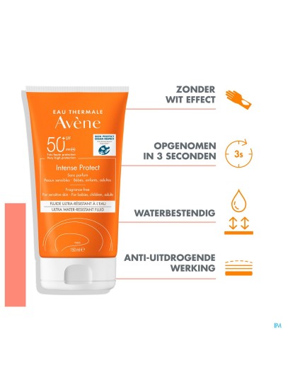 Avene Sol Ip50+ Intense Protect 50+ Fluide 150ml