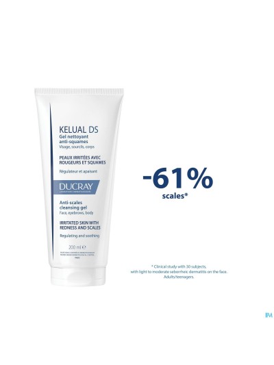 Ducray Kelual Ds Gel Nettoyant A/squam 200ml Nf
