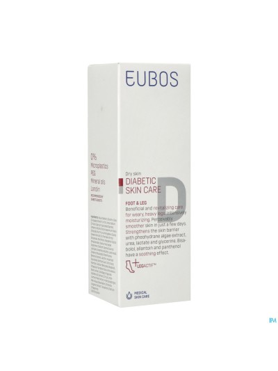 Eubos Diabetics Skin Care Voeten&benen Creme 100ml