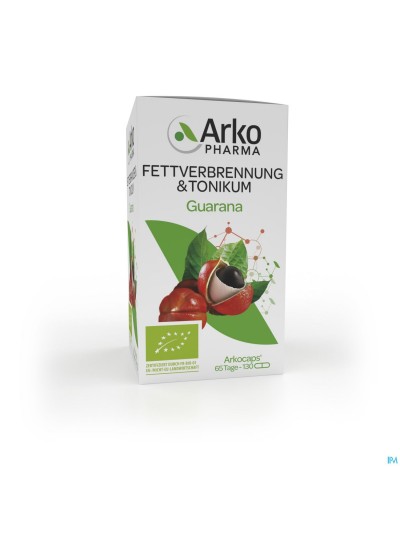 Arkogelules Guarana Bio Caps 130