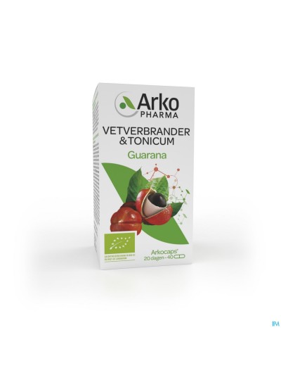 Arkogelules Guarana Bio Caps 40