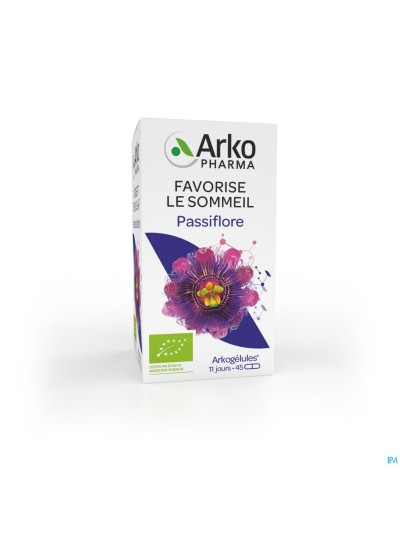 Arkogelules Passiflore Bio Caps 45 Nf