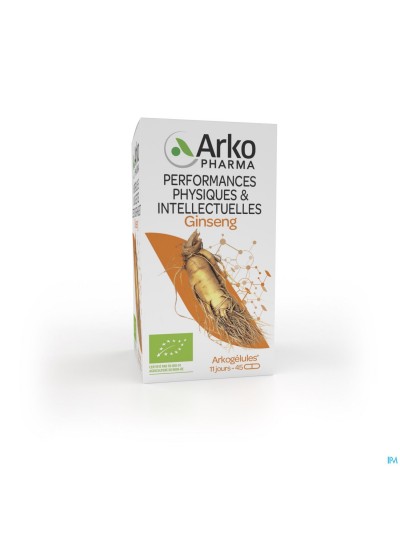 Arkogelules Ginseng Bio Caps 45