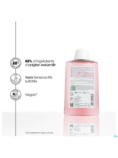 Klorane Capil. Shampoo Bio Pioenroos 200ml