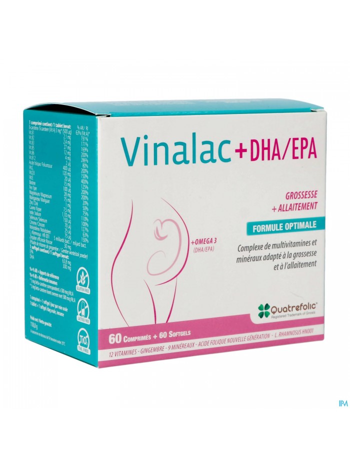 Vinalac Dha/epa Caps 60 + 60