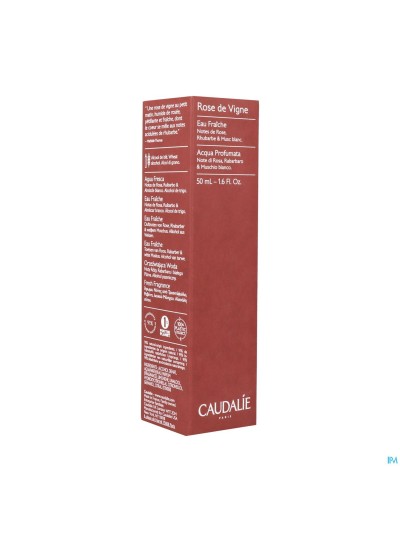 Caudalie Eau Fraiche Rose De Vigne 50ml Nf
