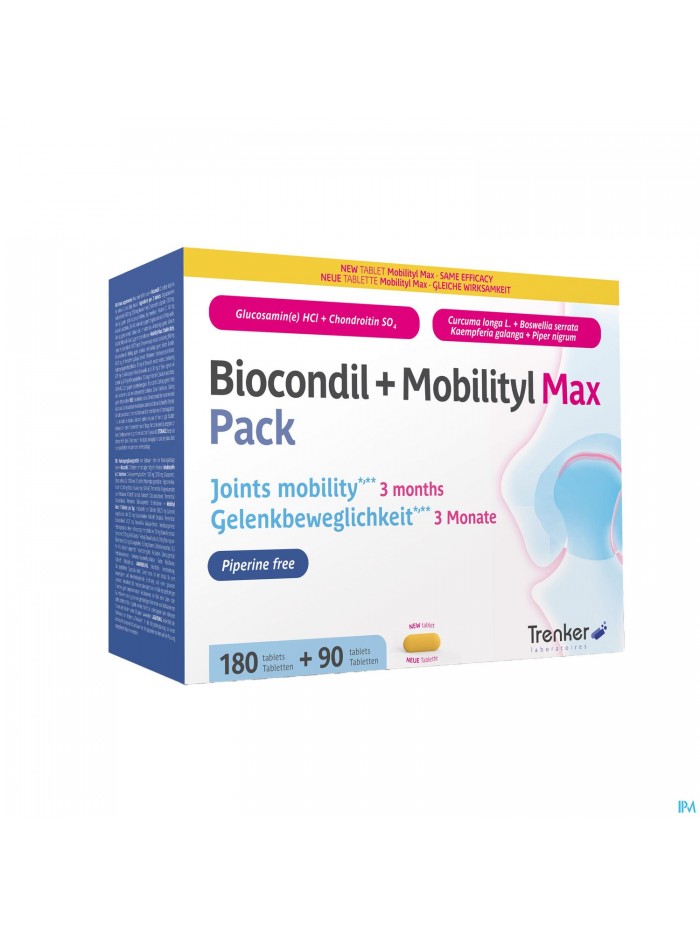 Biocondil+mobilityl Max Pack Comp 180+comp 90 Nf
