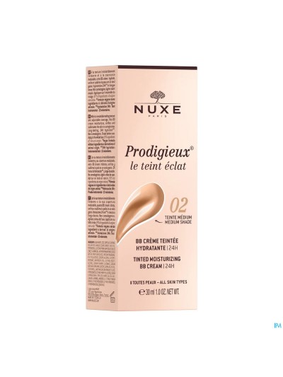 Nuxe Prodigieux Bb Creme Teintee Medium 02 30ml