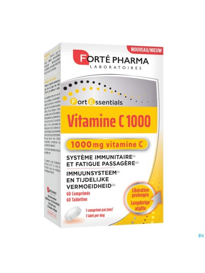 Vitamine C 1000 Forte Pharma Comp 60