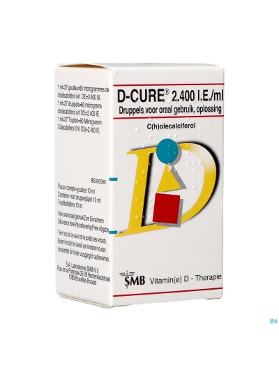 D-cure 2400ui/ml Sol Buvable Fl 10ml