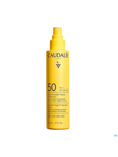 Caudalie Sun Spray Invis.haute Protect.spf50 150ml