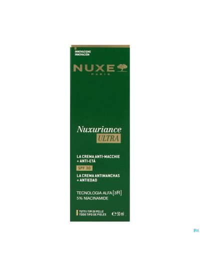Nuxe Nuxuriance Ultra Soin A/taches Spf30 50ml