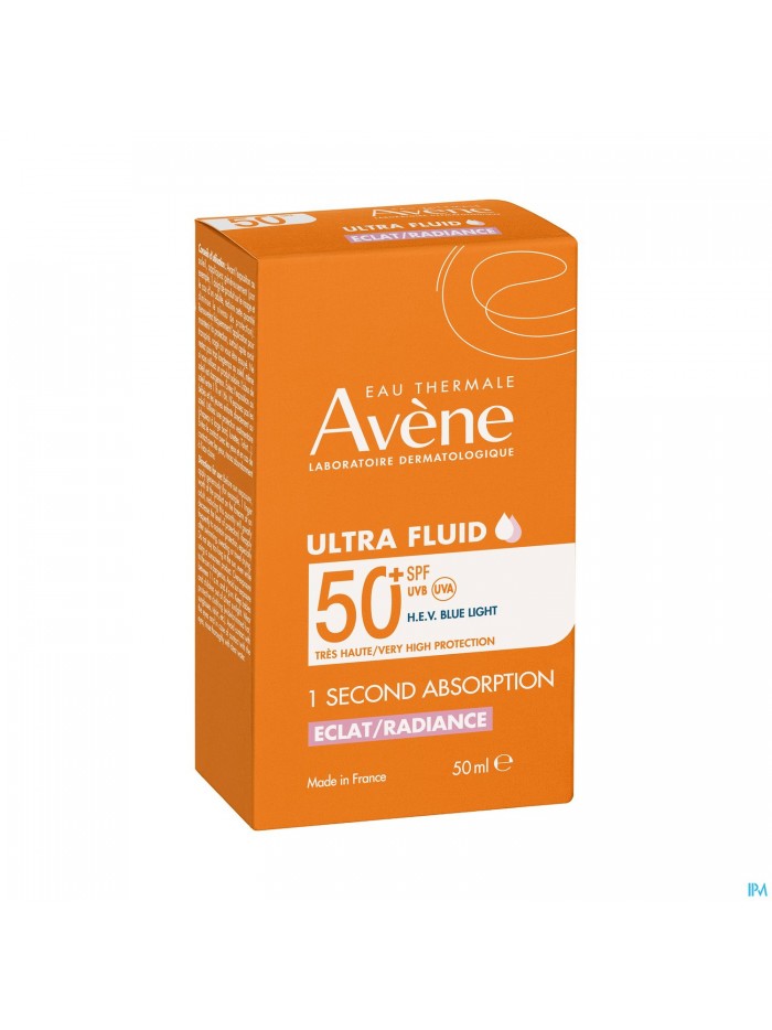 Avene Sol Spf50+ Ultra Fluid Eclat Radiance 50ml