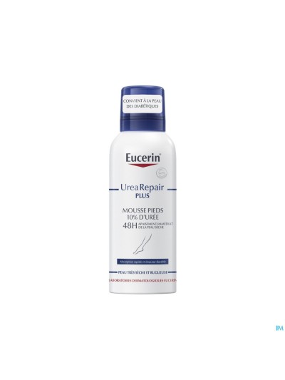 Eucerin Urearepair Plus Mousse Pieds 10%uree 150ml