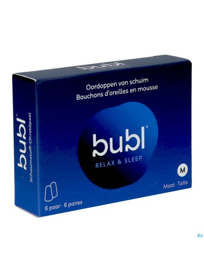 Bubl Mousse Conique Medium Paire 6