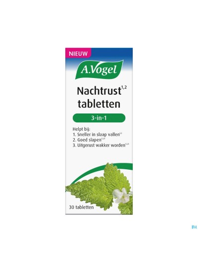 A.vogel Nachtrust 3in1 Tabl 30
