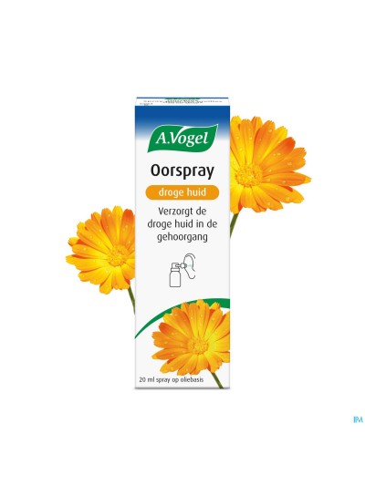 A.vogel Oorspray Droge Huid 20ml