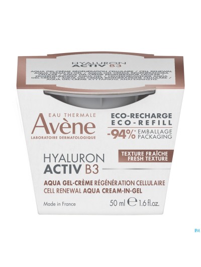 Avene Hyaluron Activ B3 Aqua Gel-cr Recharge 50ml