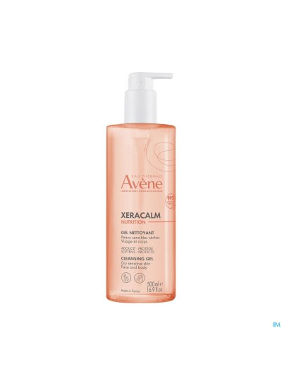 Avene Xeracalm Nutrition Gel Nettoyant 500ml