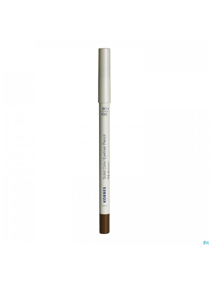 Korres Km Solid Color Eye Pen 02 Brown 1,2g