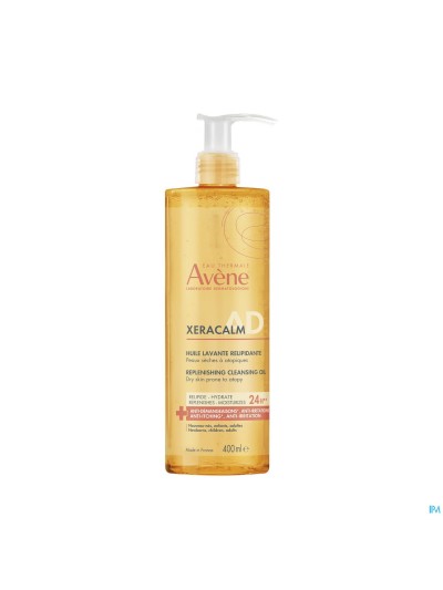 Avene Xeracalm Ad Huile Lav.relipidante 400ml Nf